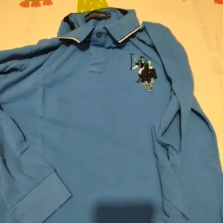 U.S. POLO ASSN. Polo M/S Blu/giallo