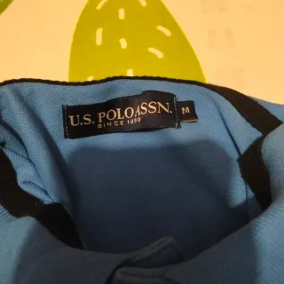U.S. POLO ASSN. Polo M/S Blu/giallo