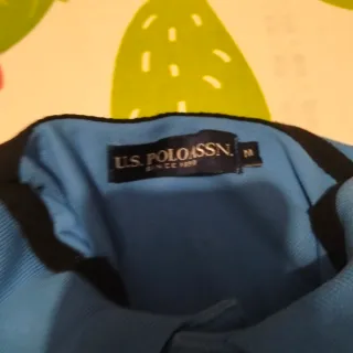U.S. POLO ASSN. Polo M/S Blu/giallo