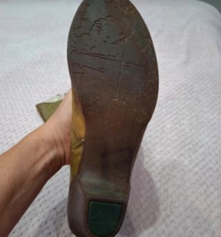 Botas Altas El Naturalista verdes T,40 de piel