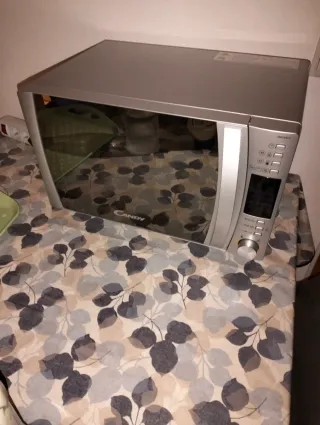 Microondas Candy plateado