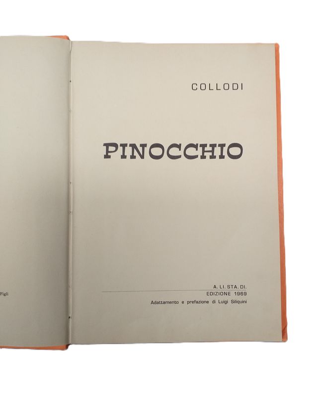 Libro “Pinocchio” di Collodi
