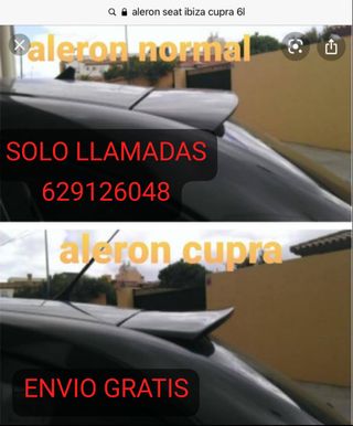 469-ALERON SEAT IBIZA CUPRA 6L