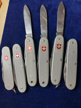 Lotto 5 coltelli Victorinox Pioneer