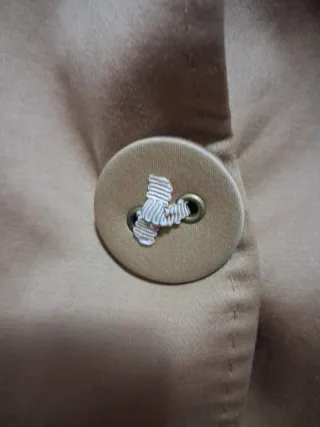 Americana beige mujer