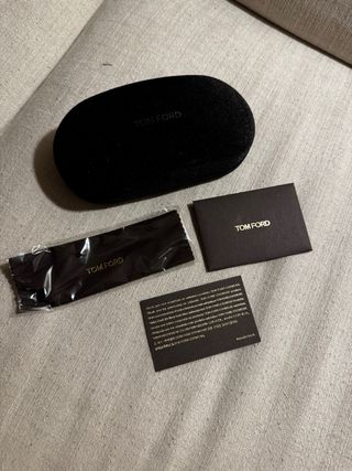 Funda Gafas Tom Ford con certificado autenticidad