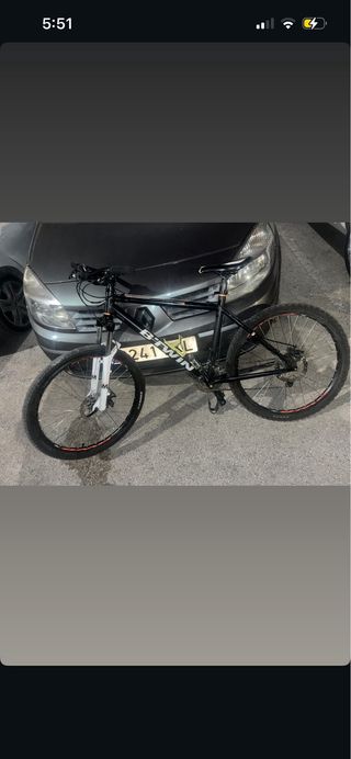 Bicicleta Btwin Negra