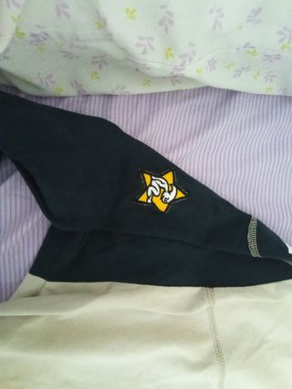 Camiseta El Niño Manga Larga Beige y Negra