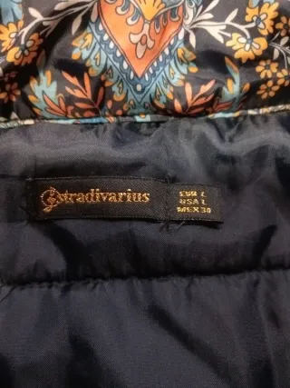 Cazadora estampada multicolor