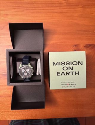 Omega x Swatch Speedmaster - Verde y Azul