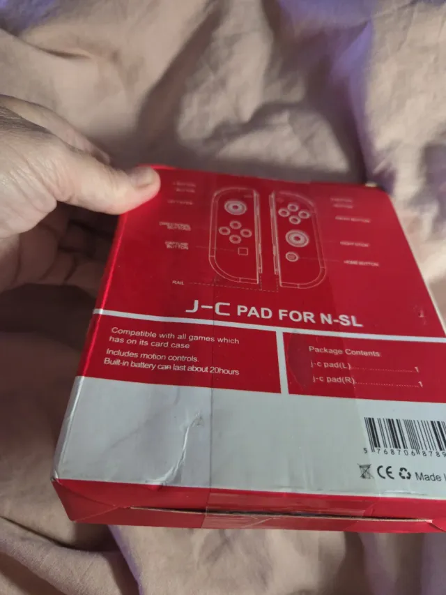 Mandos J-C PAD (L)/(R) Morado/Amarillo