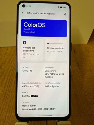 Oppo Find X3 Lite Nero