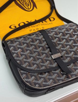 Borsello Goyard Pelle Nero/Marrone