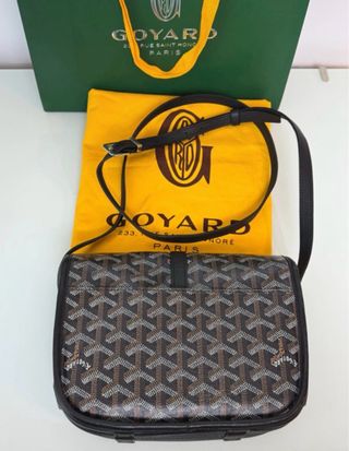 Borsello Goyard Pelle Nero/Marrone