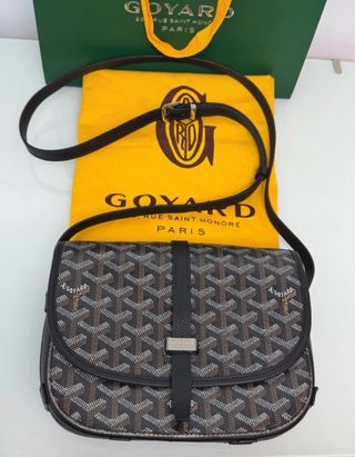 Borsello Goyard Pelle Nero/Marrone