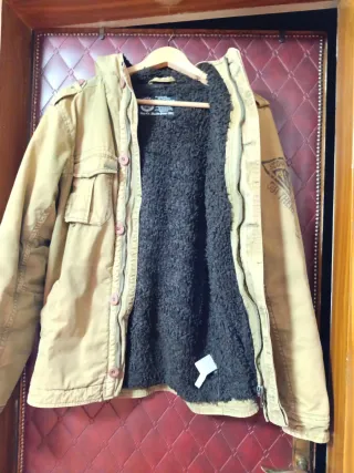 Anorak con forro borrego