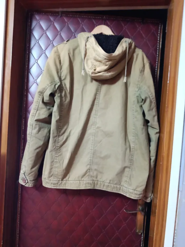 Anorak con forro borrego