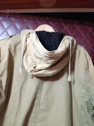 Anorak con forro borrego