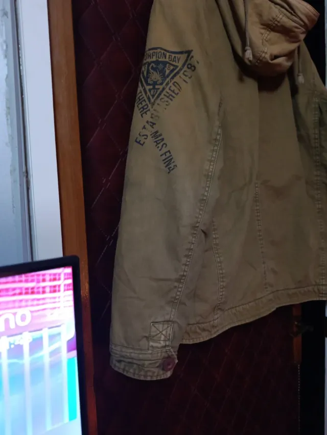 Anorak con forro borrego