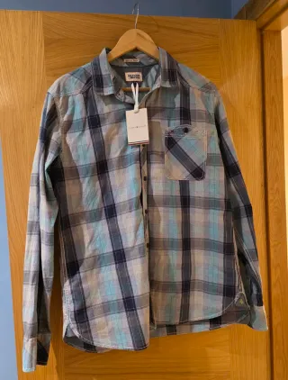 Camisa Tommy Hilfiger cuadros XL
