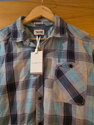 Camisa Tommy Hilfiger cuadros XL