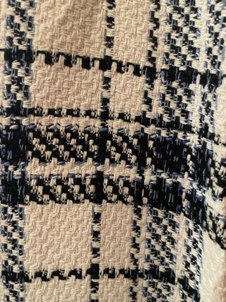 Chaqueta mujer cuadros Cortefiel a estrenar