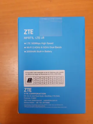 Router WiFi ZTE 4G MF971L