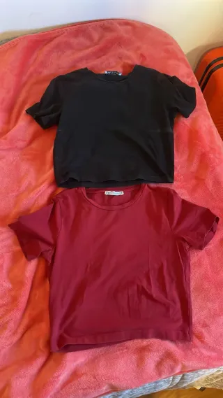2 Camisetas básicas manga corta