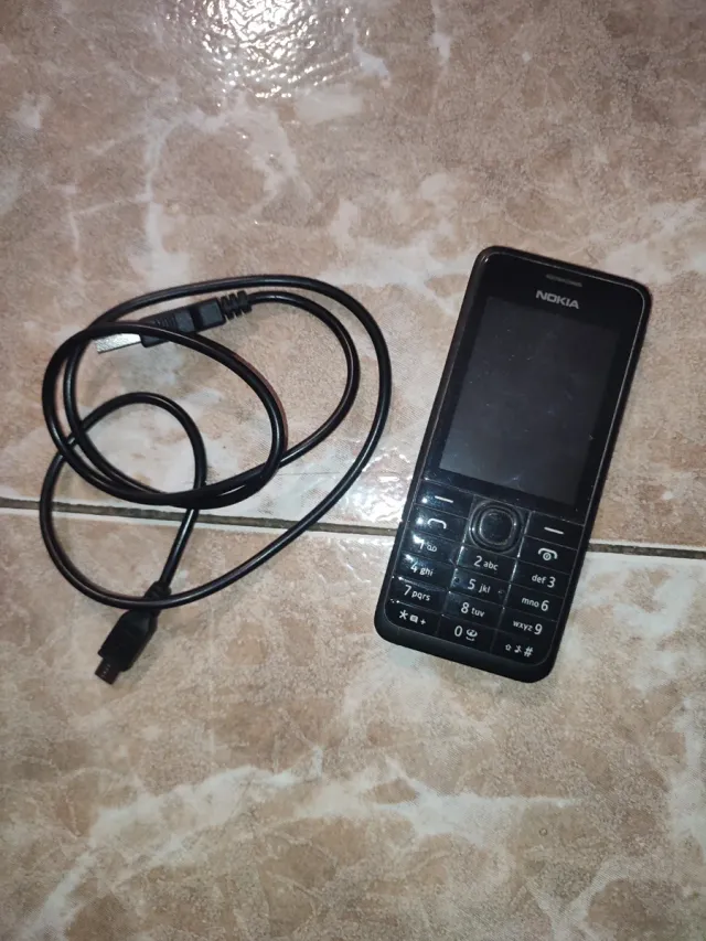Móvil Nokia 301 Negro
