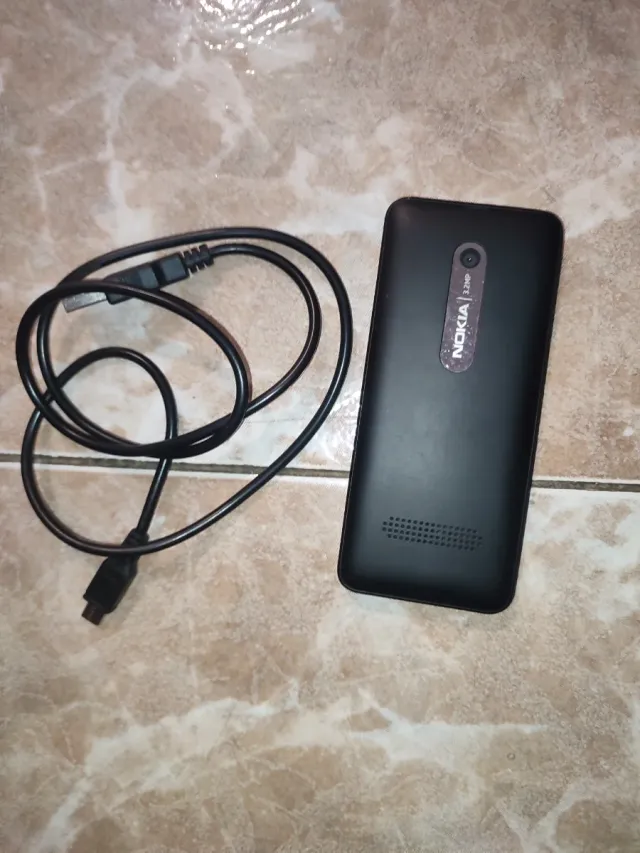Móvil Nokia 301 Negro