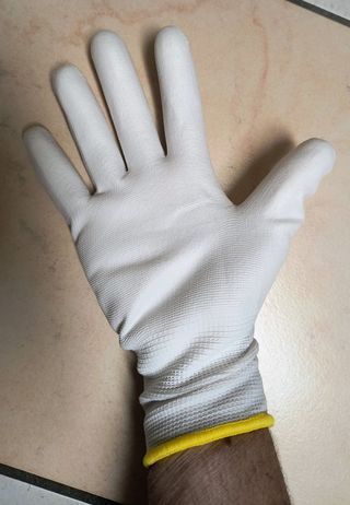 12 paia guanti manipolazione GISS bianchi