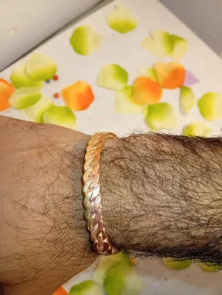 Pulseras de cobre estilo cubano