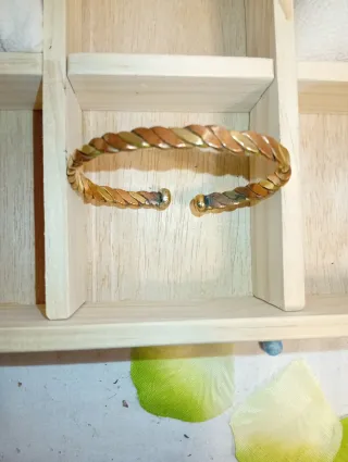 Pulseras de cobre estilo cubano