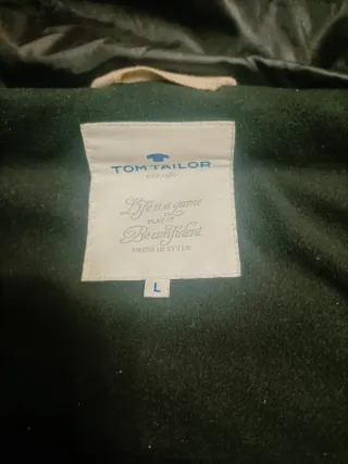 Abrigo Plumas Mujer Verde