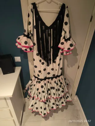 Vestido Flamenco Lunares Talla Única