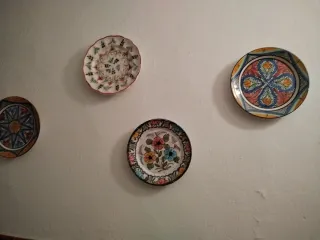 Piatti decorativi in ceramica di Talavera