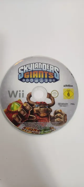 Skylanders Giants Nintendo Wii Videojuego Disco