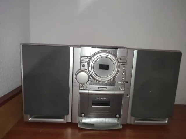 Minicadena Pro Basic CD y Cassette