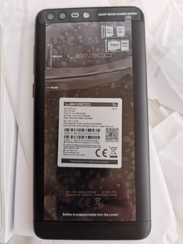 Leagoo T5C - Tripla fotocamera