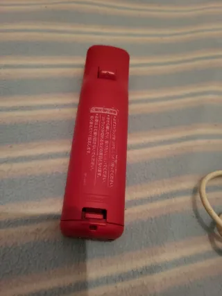 Mando Wii Rojo + Nunchuk Blanco