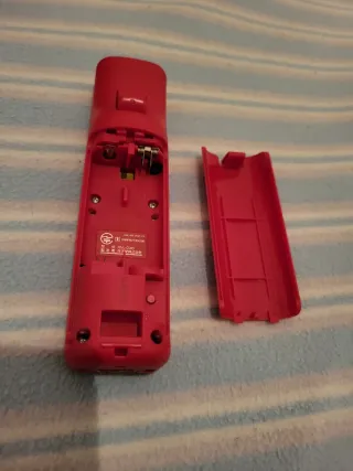 Mando Wii Rojo + Nunchuk Blanco