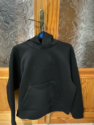 Sudadera Bershka Negra Talla XL