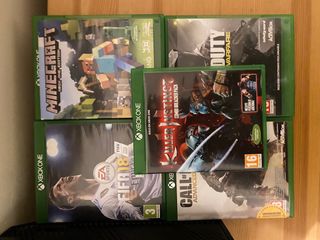 Xbox One Negra 500GB + Juegos