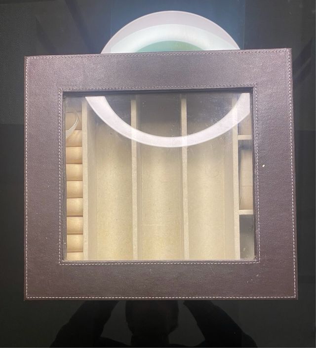 Caja de relojes / joyero con tapa