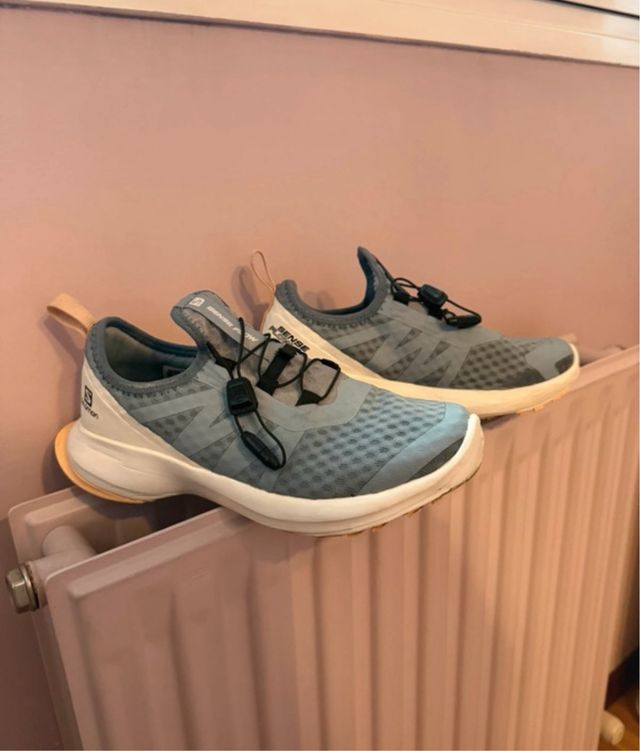 Zapatos Salomon Talla 37 Azul/Blanco