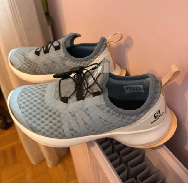 Zapatos Salomon Talla 37 Azul/Blanco