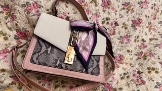 Bolso ALDO Beige y Rosa