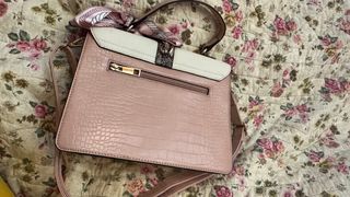Bolso ALDO Beige y Rosa