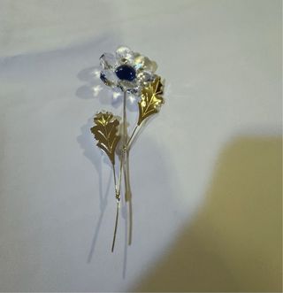 Fiore Argento 925 & Vetro Murano NFC