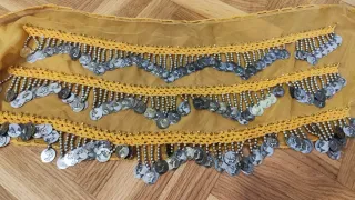 Pareo Falda Caderin Paluelo Danzas Arabes